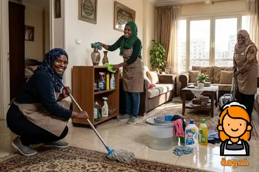 عاملات منزلية بالساعة, عاملات منزلية بالشهر, ارخص عاملات منزلية